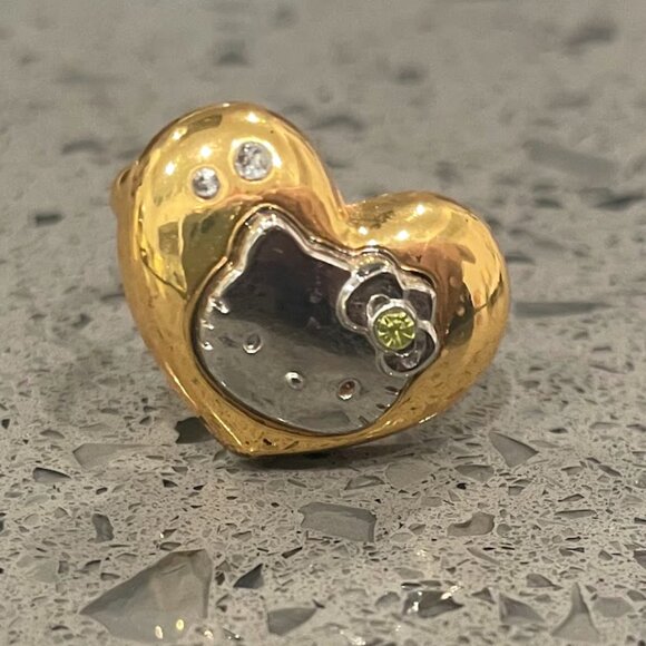 Vintage Hello Kitty Adjustable Ring - Picture 1 of 5
